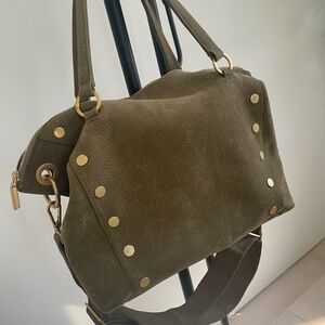 Hammitt Daniel large satchel moss green